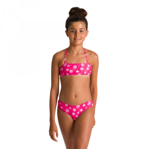 ARENA Tropical Summer Jr Bandeau - Dječji kupaći kostim