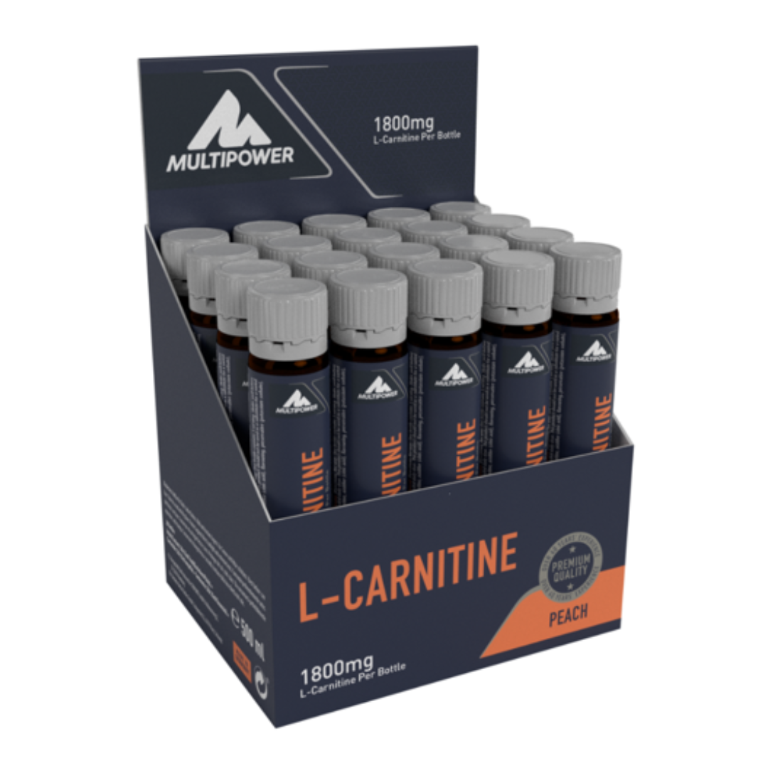 MULTIPOWER L-Carnitine Liquid Peach 20 Ampouls -