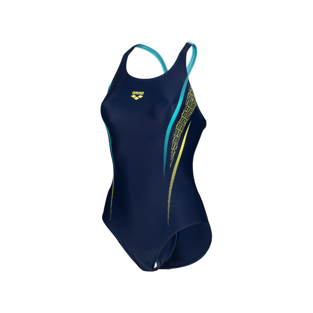 ARENA Swimsuit V Back Graphic - Ženski kupaći kostim