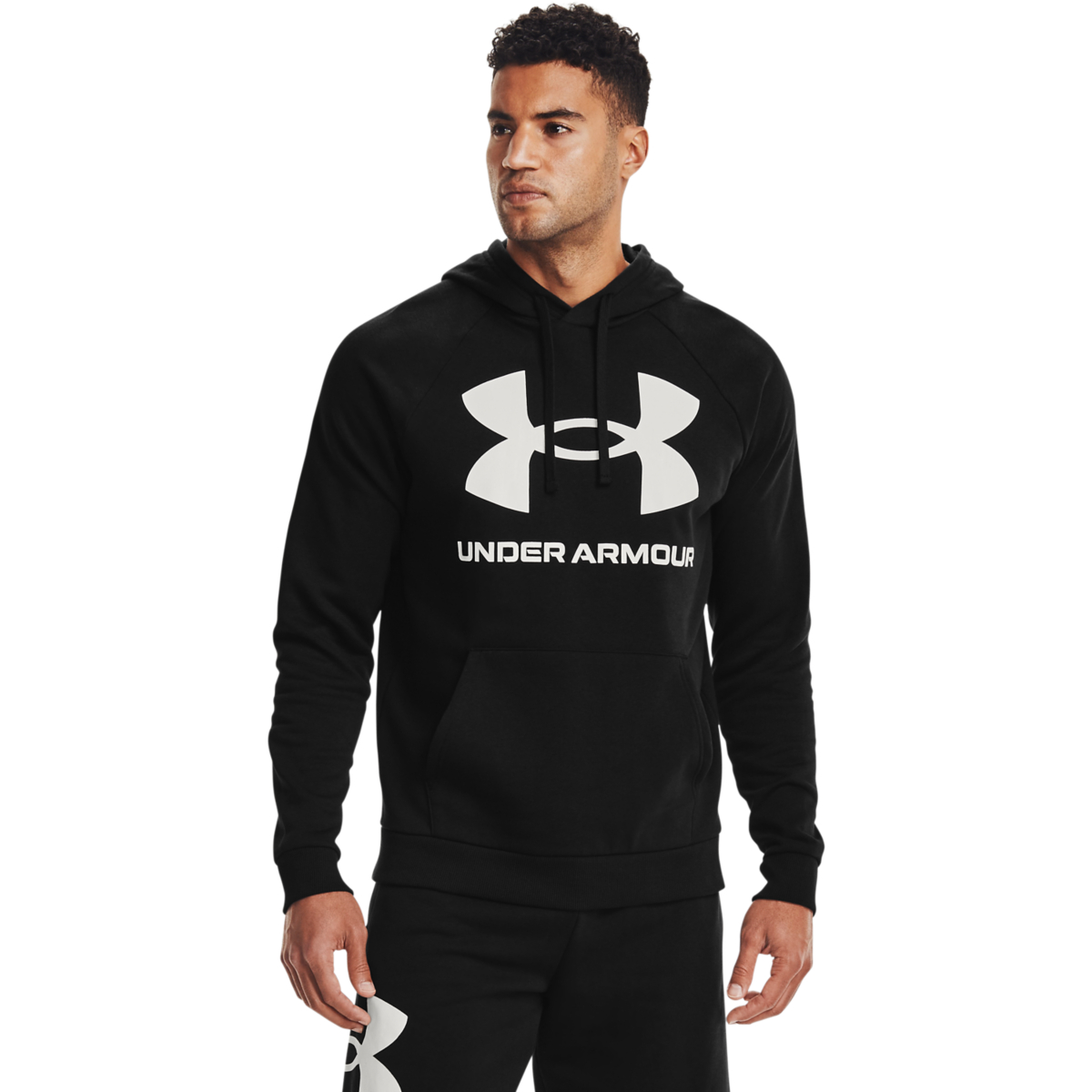 UNDER ARMOUR RIVAL FLEECE BIG LOGO HD - Muška majica dugi rukav