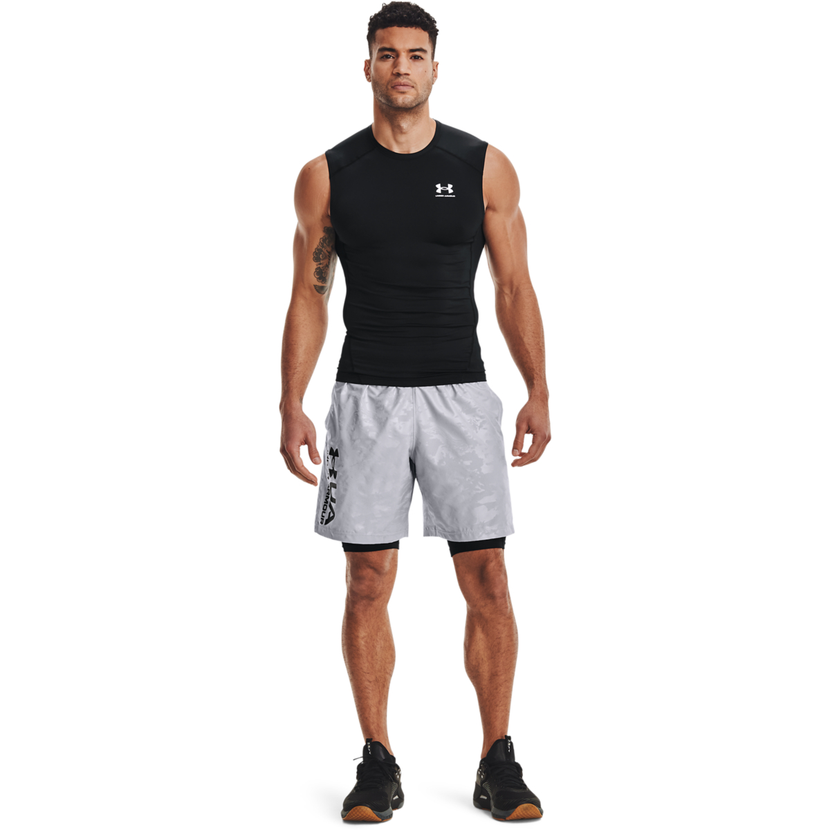 UNDER ARMOUR UA HG ARMOUR COMP LS - Muške kratke tajice