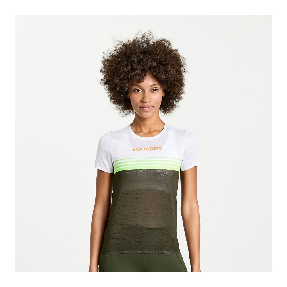 SAUCONY Elite Short Sleeve - Ženska majica kratki rukav