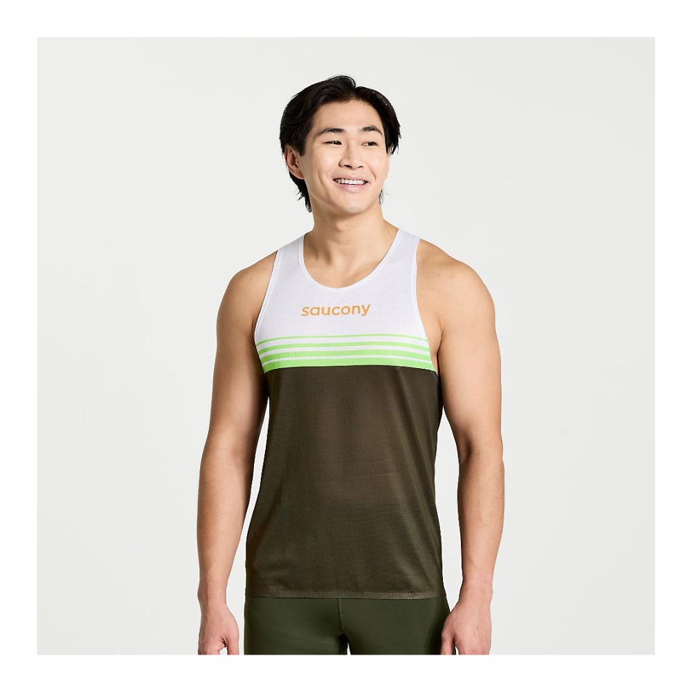 SAUCONY Elite Singlet - Muška majica bez rukava