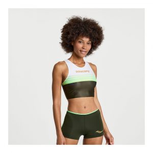 SAUCONY Endorphin Elite Crop Top - Ženski sportski top